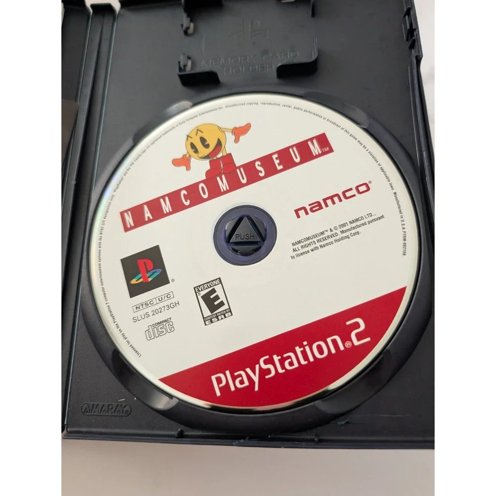 Namco Museum  Greatest Hits Sony PlayStation 2 PS2 2001 CIB Complete